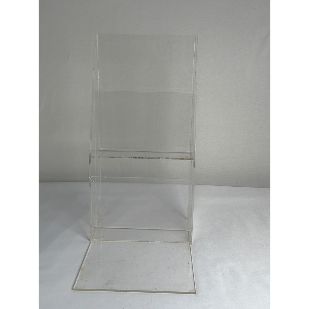 TIERED 2 Tier Display Stand Unisex OS Clear GOOD